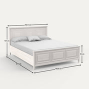 Snow White Hydraulic Storage Bed