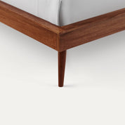 Fran Solid Wood Scandinavian Style Bed