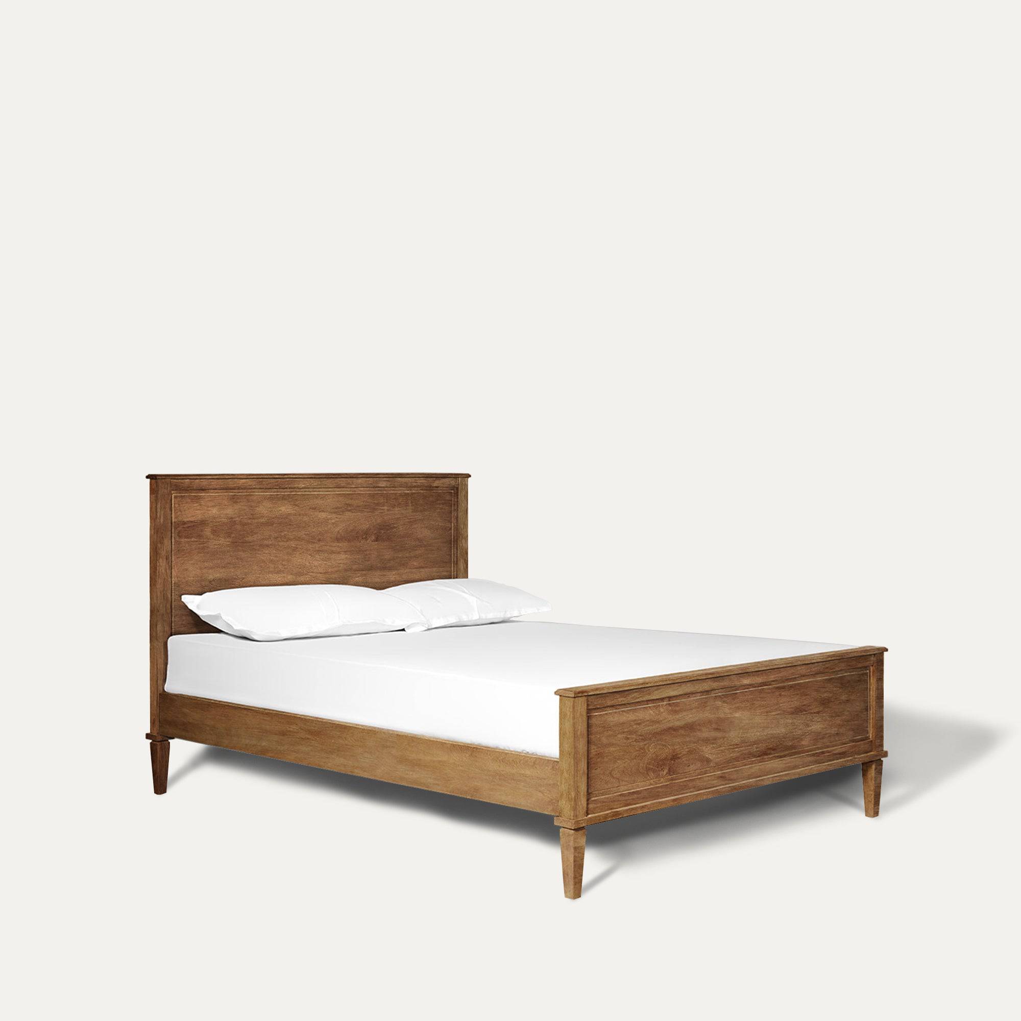 Ingram Mango Wood Bed – Crafts Mill Bespoke Furniture