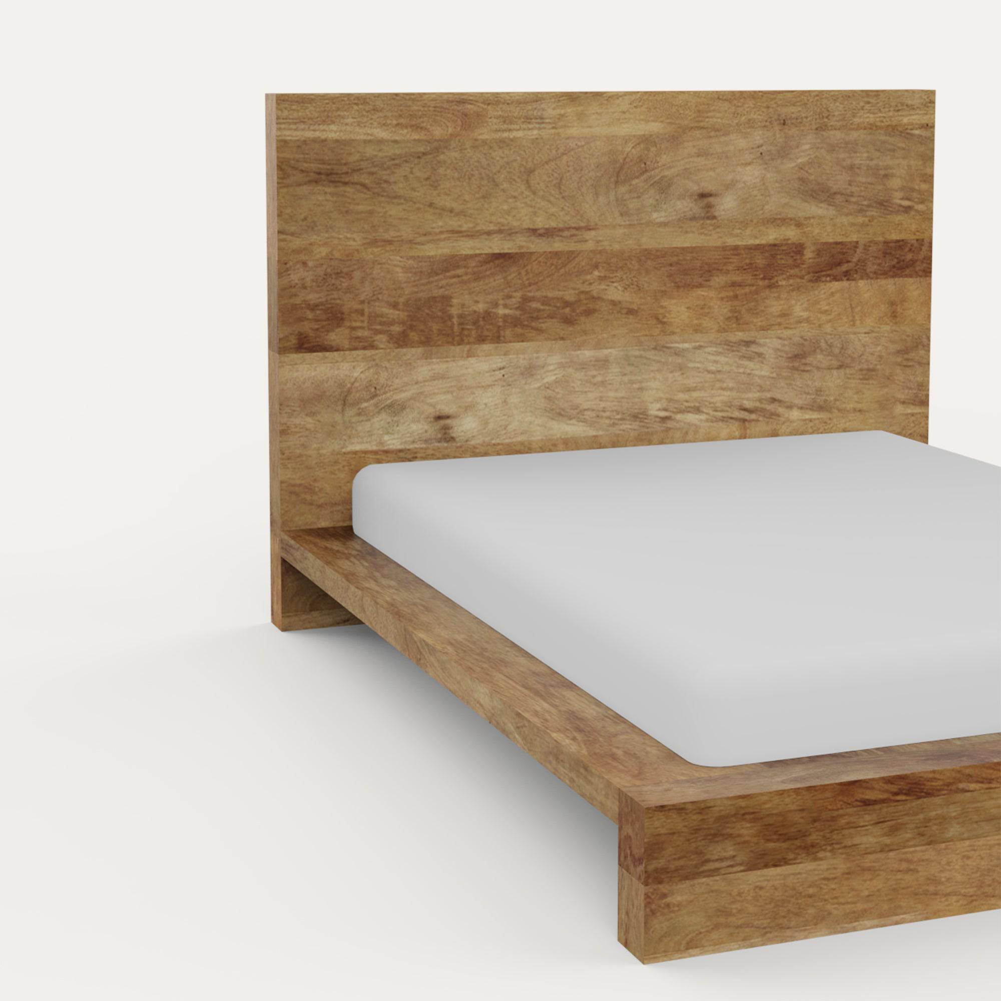 Bay Platform Bed - Solid Wood Beach Style Bed