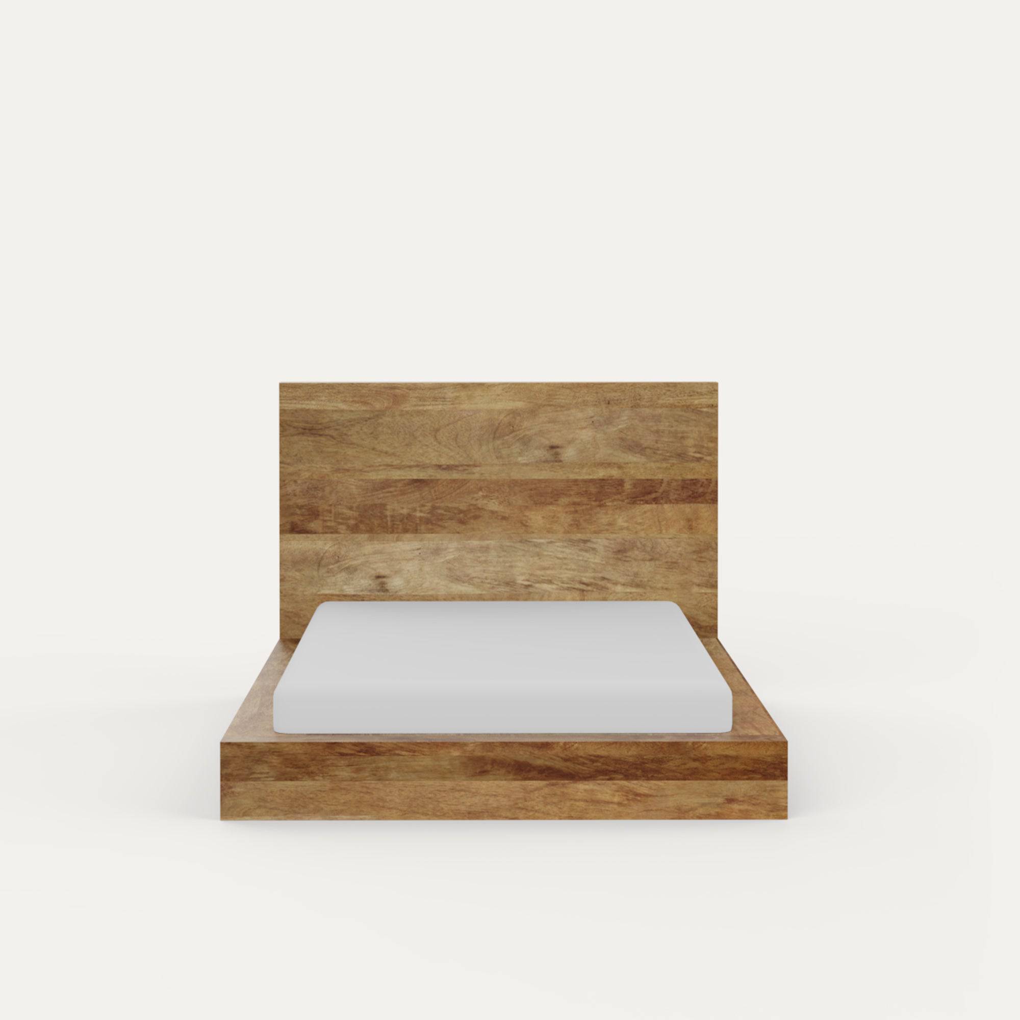 Bay Platform Bed - Solid Wood Beach Style Bed