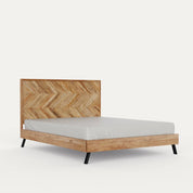 Souza Parquet Pattern Bed