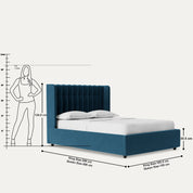 Svalbard Upholstered Hydraulic Storage Bed