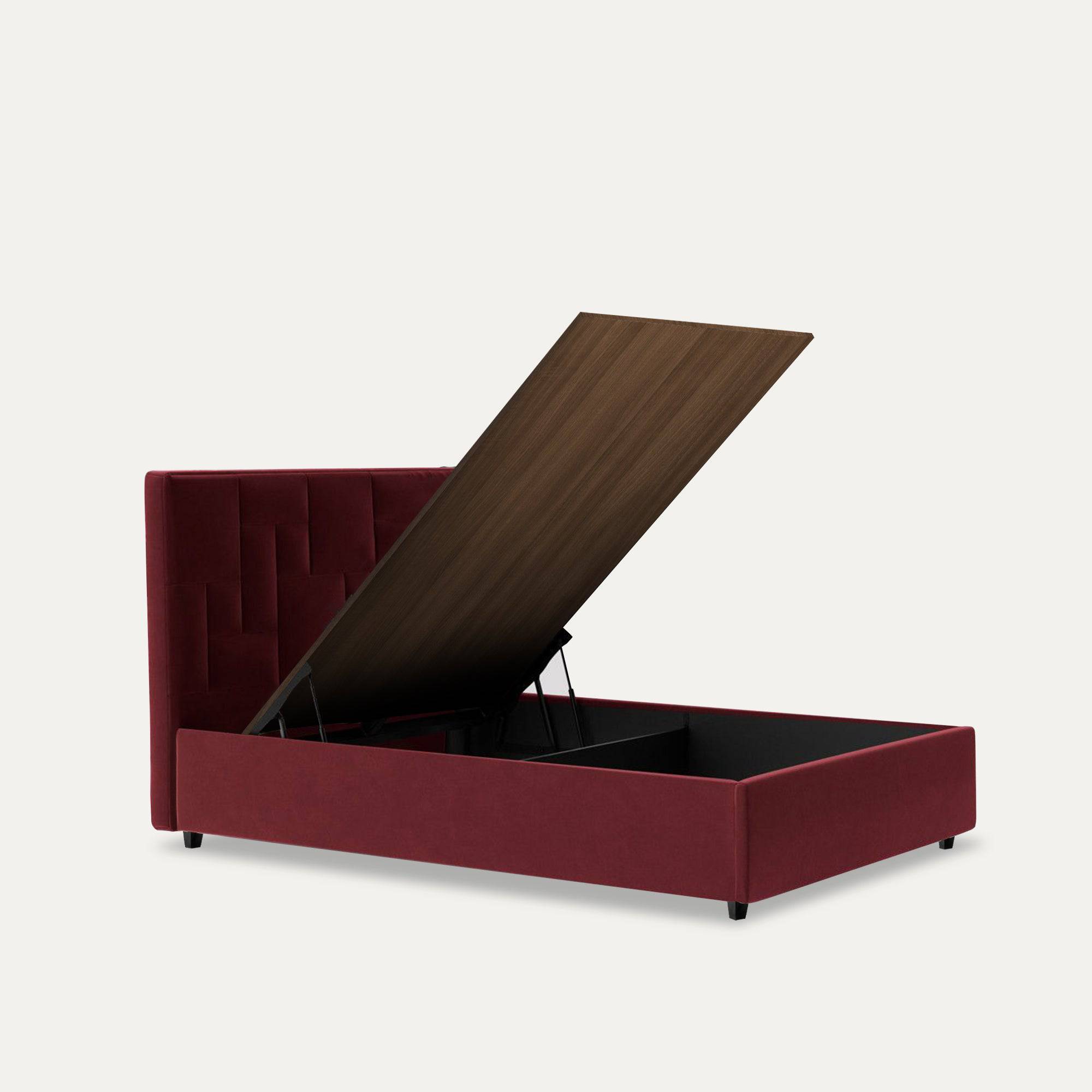 Islay Upholstered Hydraulic Storage Bed