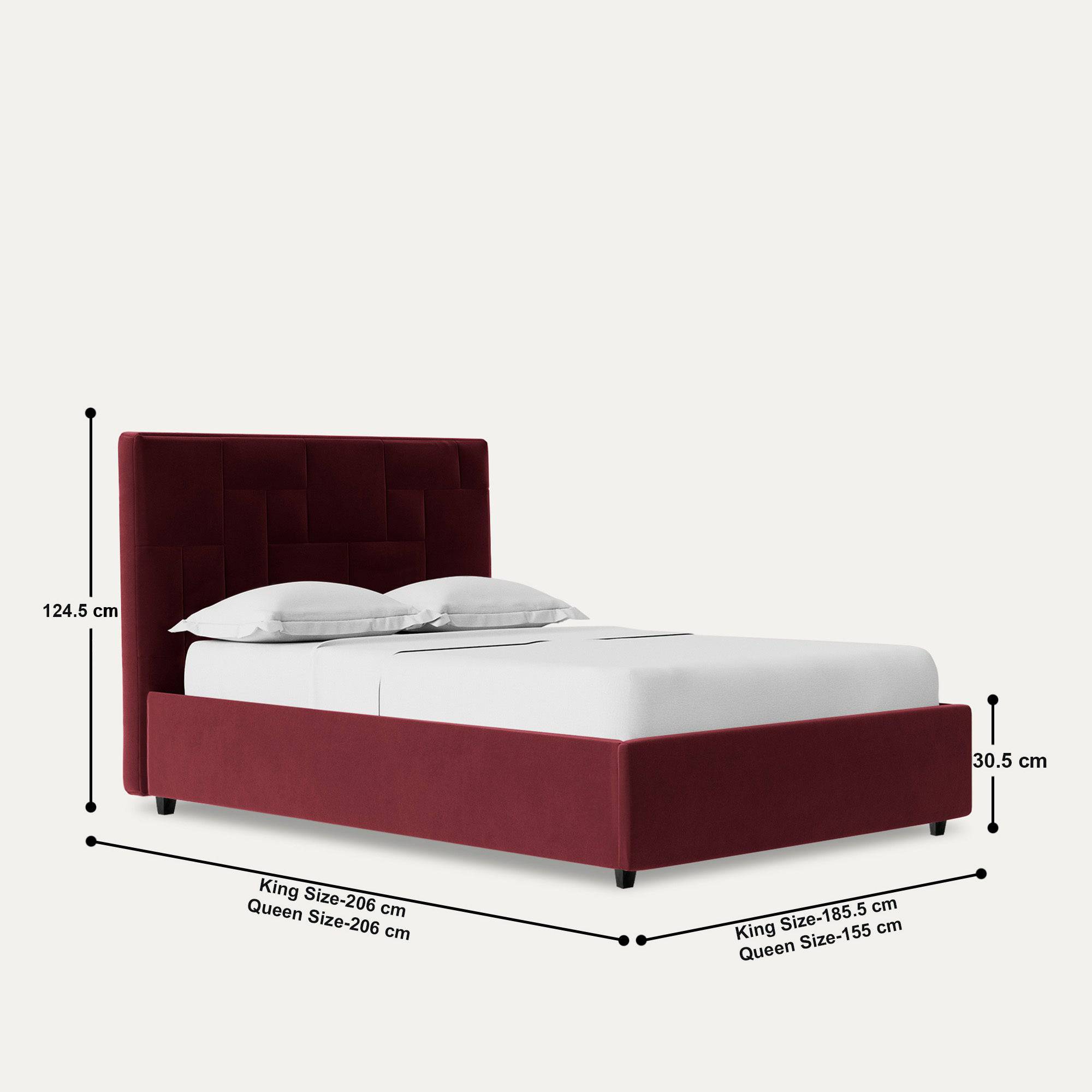 Islay Upholstered Hydraulic Storage Bed