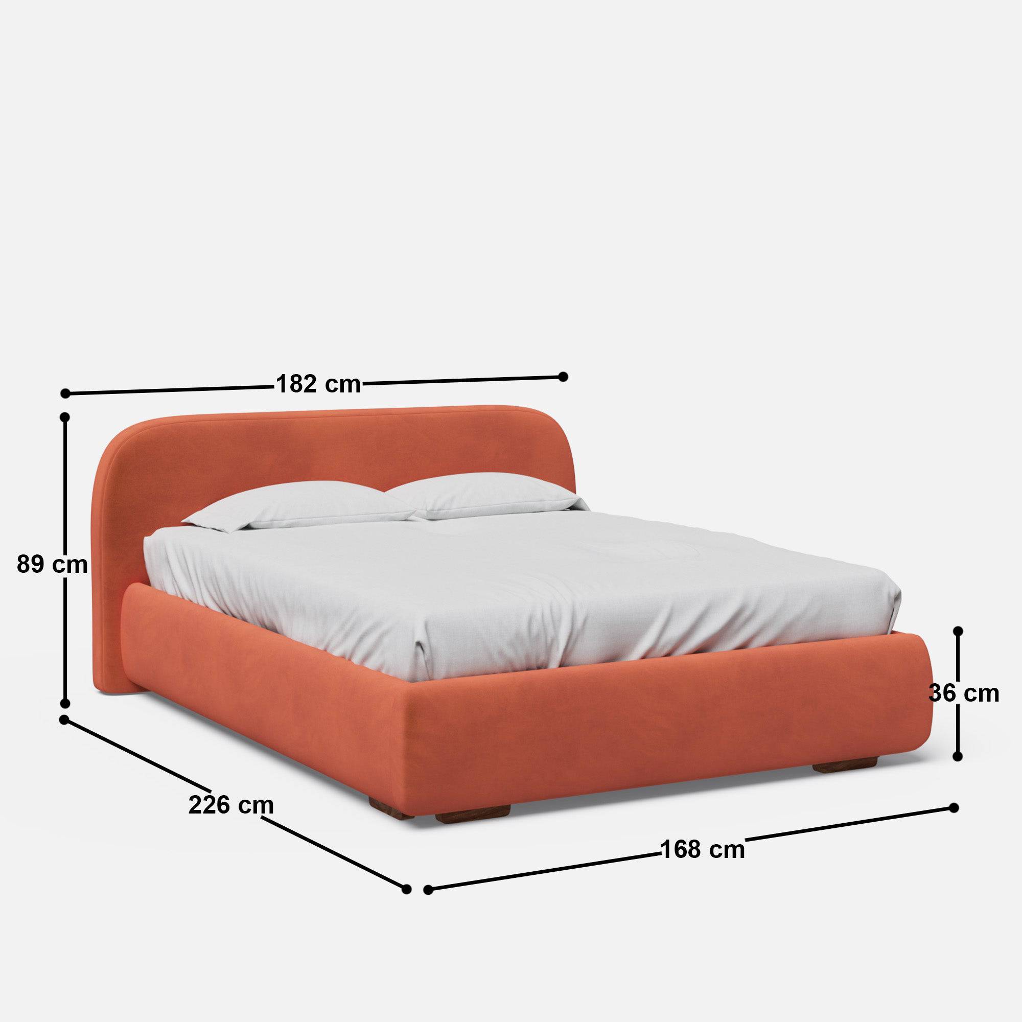 Althea Upholstered Hydraulic Storage Bed