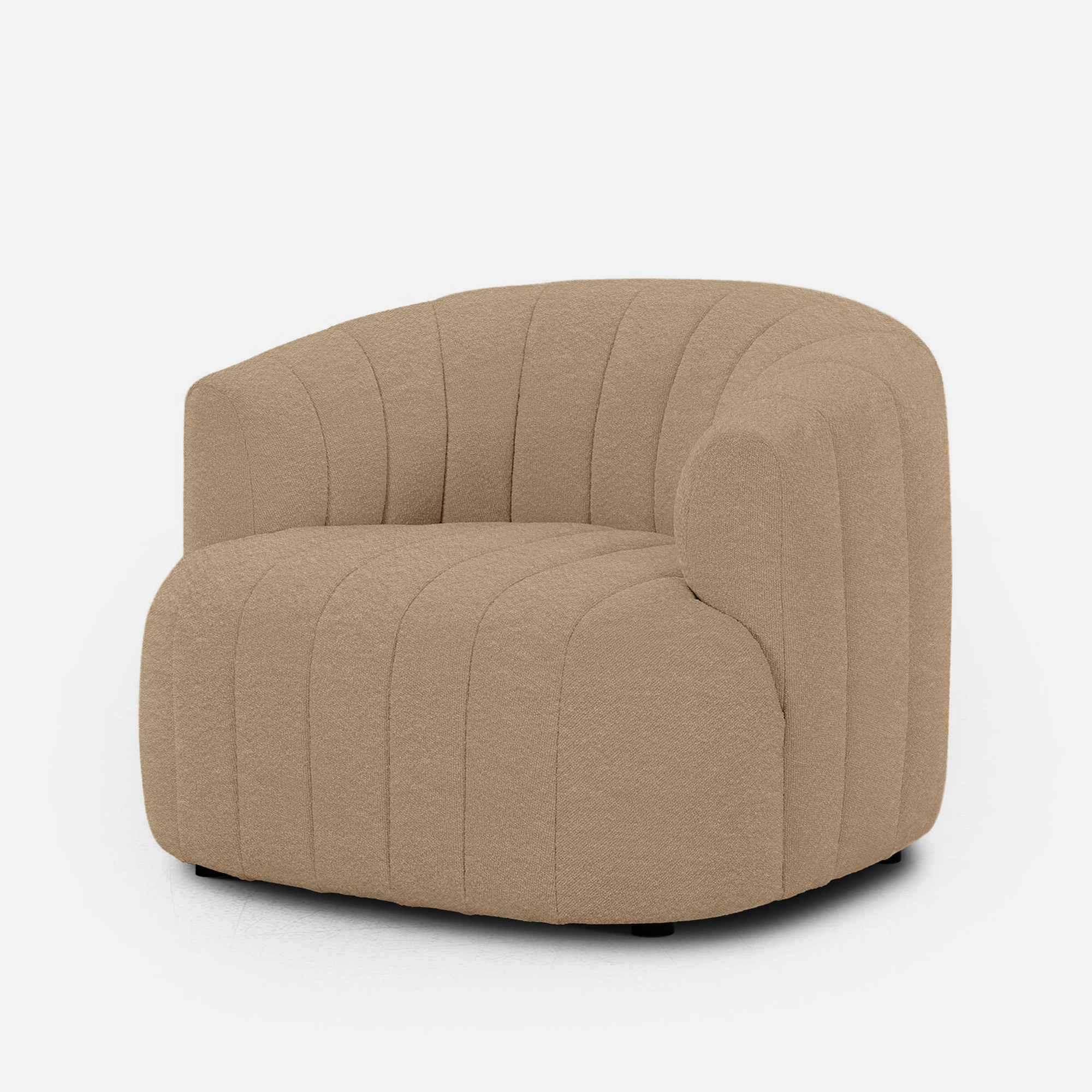 Carlos Bouclé Accent Chair