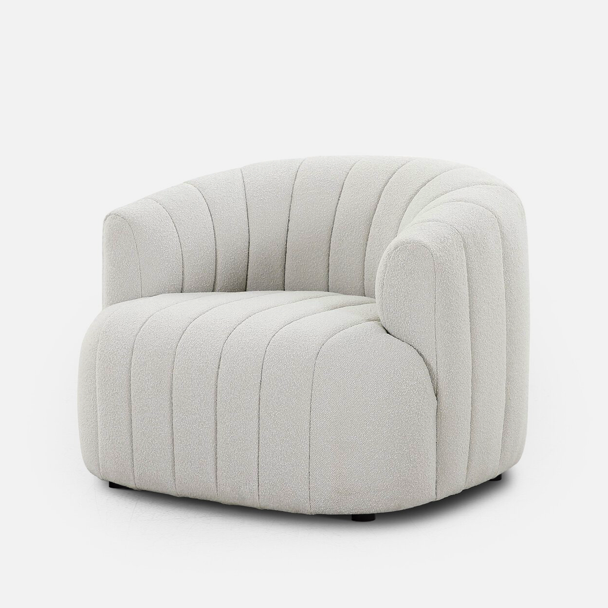 Carlos Bouclé Accent Chair