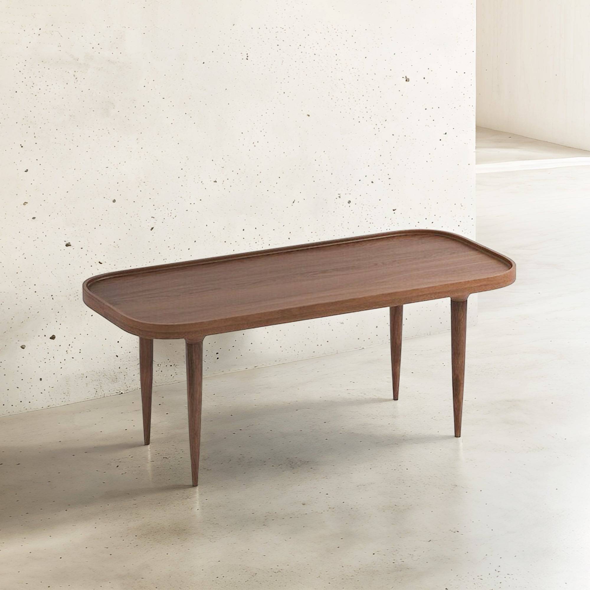 Craftsmill Summer Small Rectangle Coffee Table - Sleek Scandinavian ...