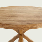 Gable Luxury Round Dining Table - 4 & 6 Seater/All Sizes