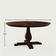 Derbyshire Round Dining Table - 4 & 6 Seater/All Sizes