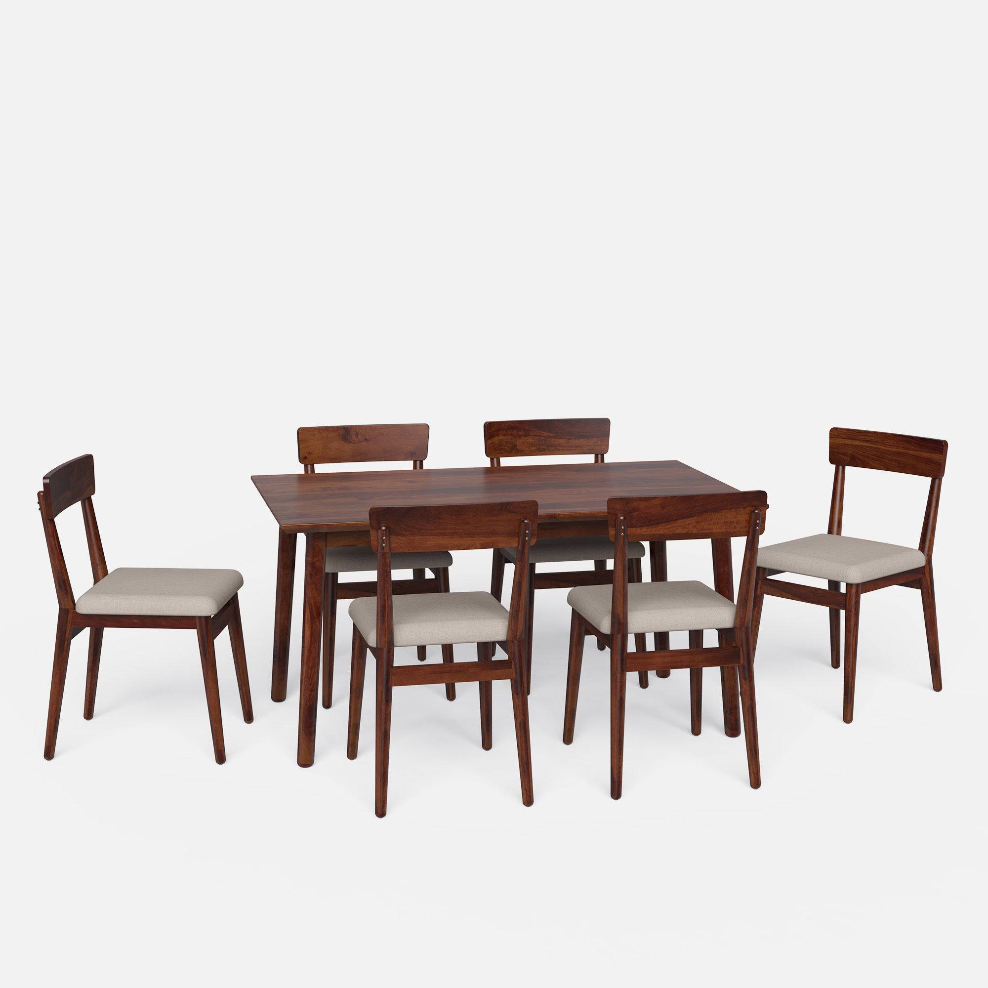 Middleton Dining Table Set - 6 Seater/150 cm Provincial Teak Sheesham