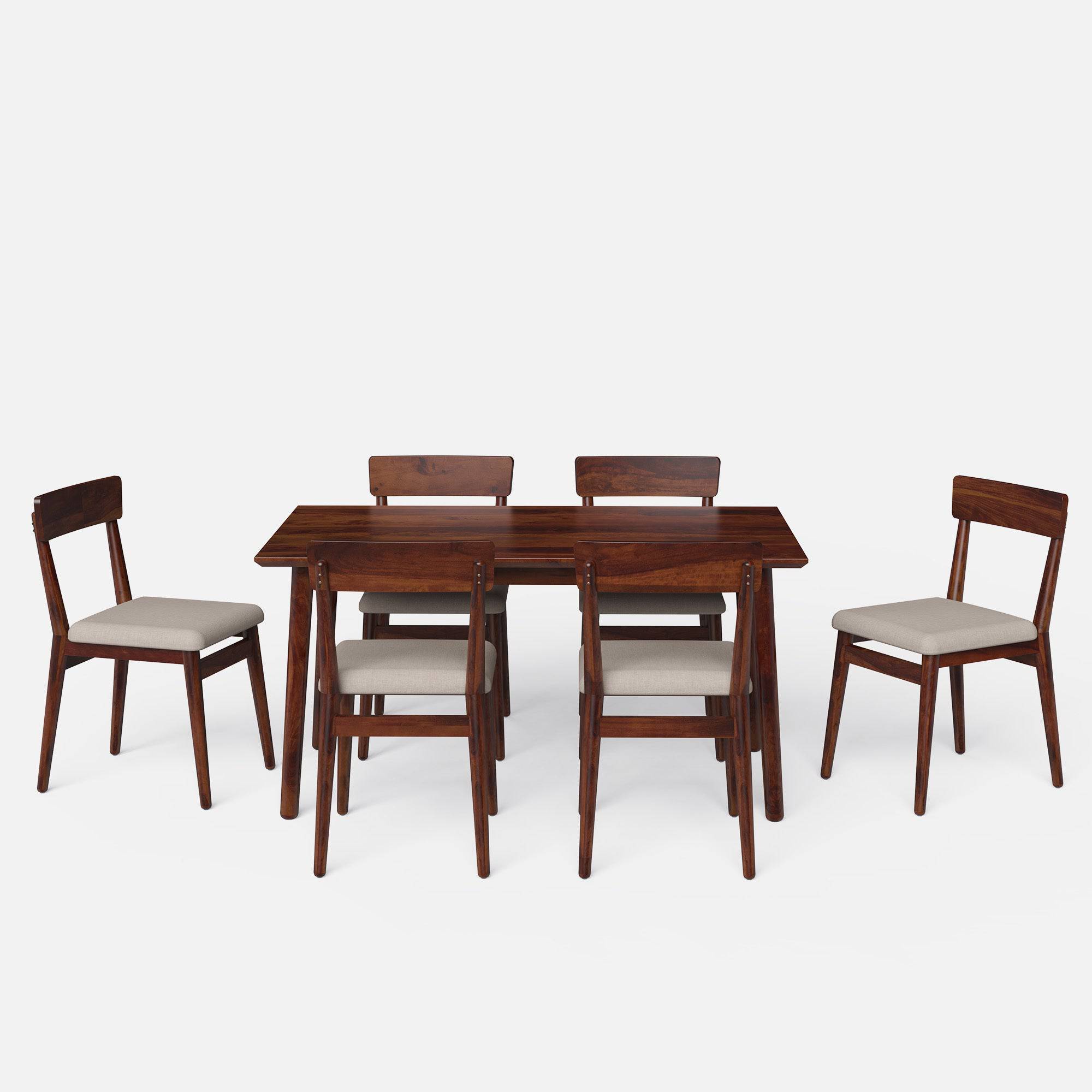 Middleton Dining Table Set - 6 Seater/150 cm Provincial Teak Sheesham