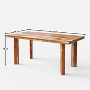 Owen Luxury Dining Table - 4, 6 & 8 Seater/All Sizes - With Bench