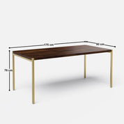 Ansel Luxury Dining Table - 4, 6 & 8 Seater/All Sizes