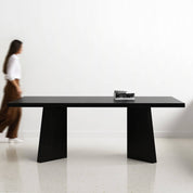 Alejandro Black Luxury Dining Table - 6 & 8 Seater/All Sizes