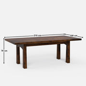 Diego Luxury Dining Table - 6 & 8 Seater/All Sizes