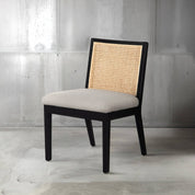 Emanuella Rattan Back Chair