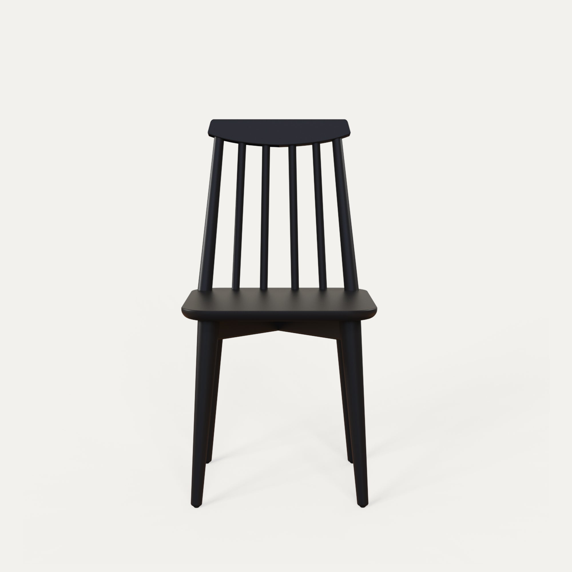 Polly Chair Black - Set of Two