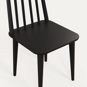 Polly Chair Black - Set of Two