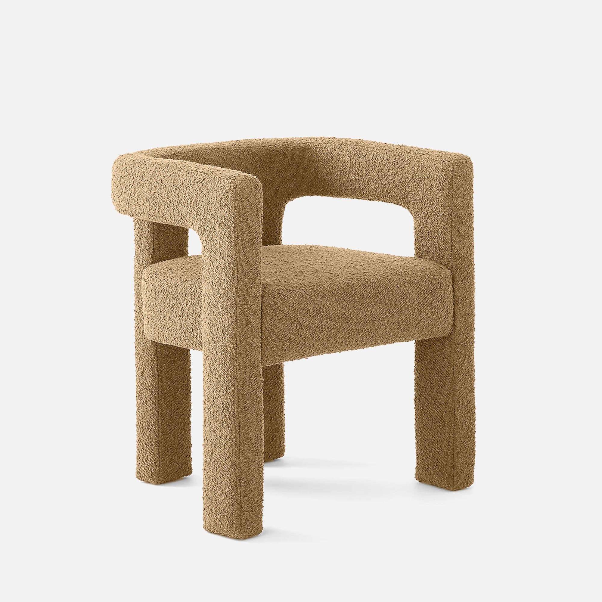 Candela Upholstered Chair - Set of Two - Cookie