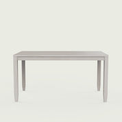 Frampton Distressed White Luxury Dining Table - 6 Seater/150 cm