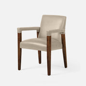 Luna Upholstered Chair - Set of Two - French Grey