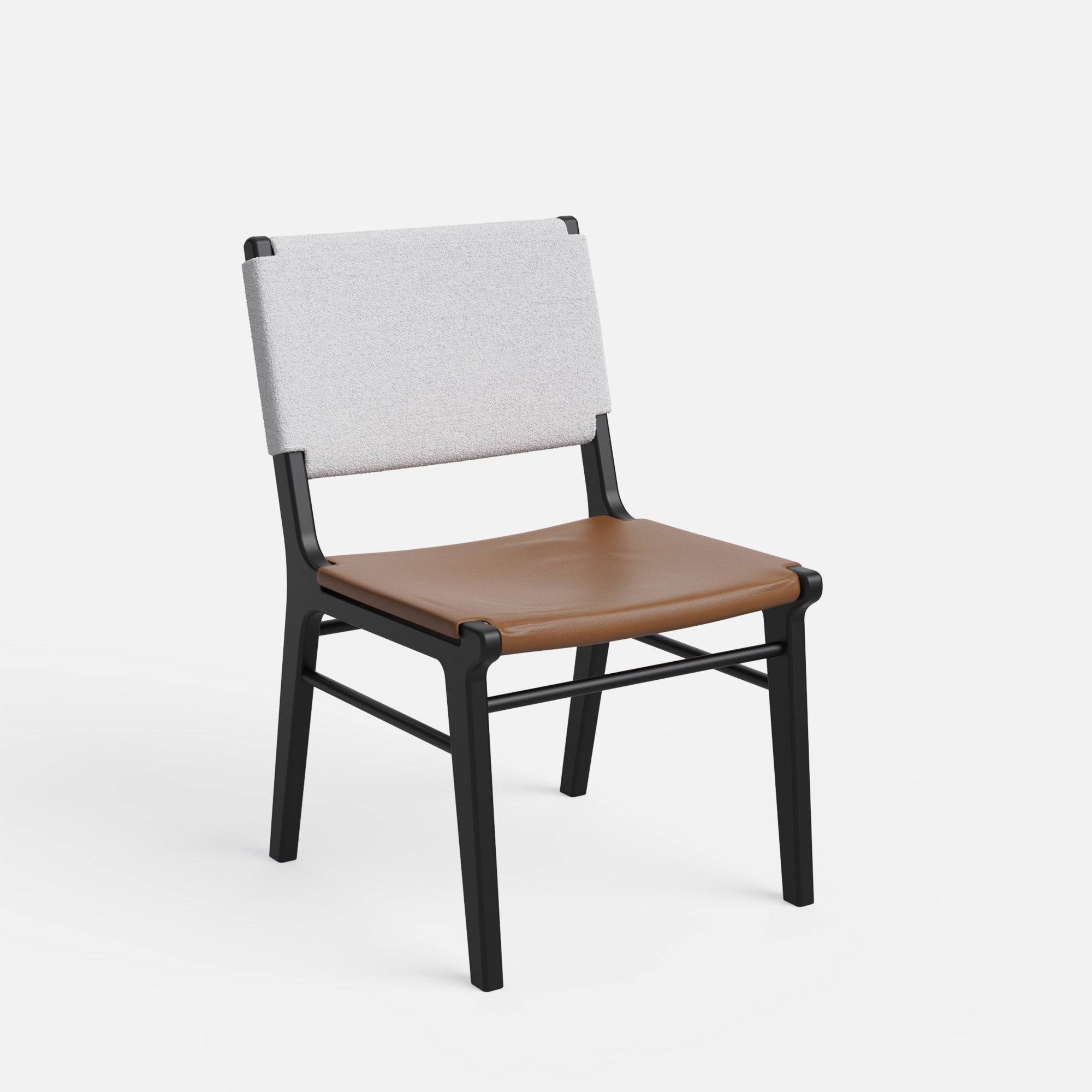 Manor Chair Set of Two Dual Tone Lilia White - Main Image