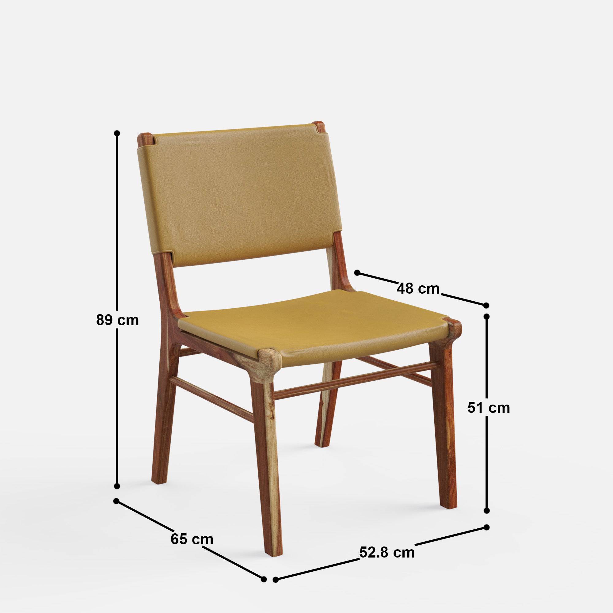 Manor Chair - Set of Two - Mustard