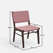 Manor Chair - Set of Two - Rose Gold