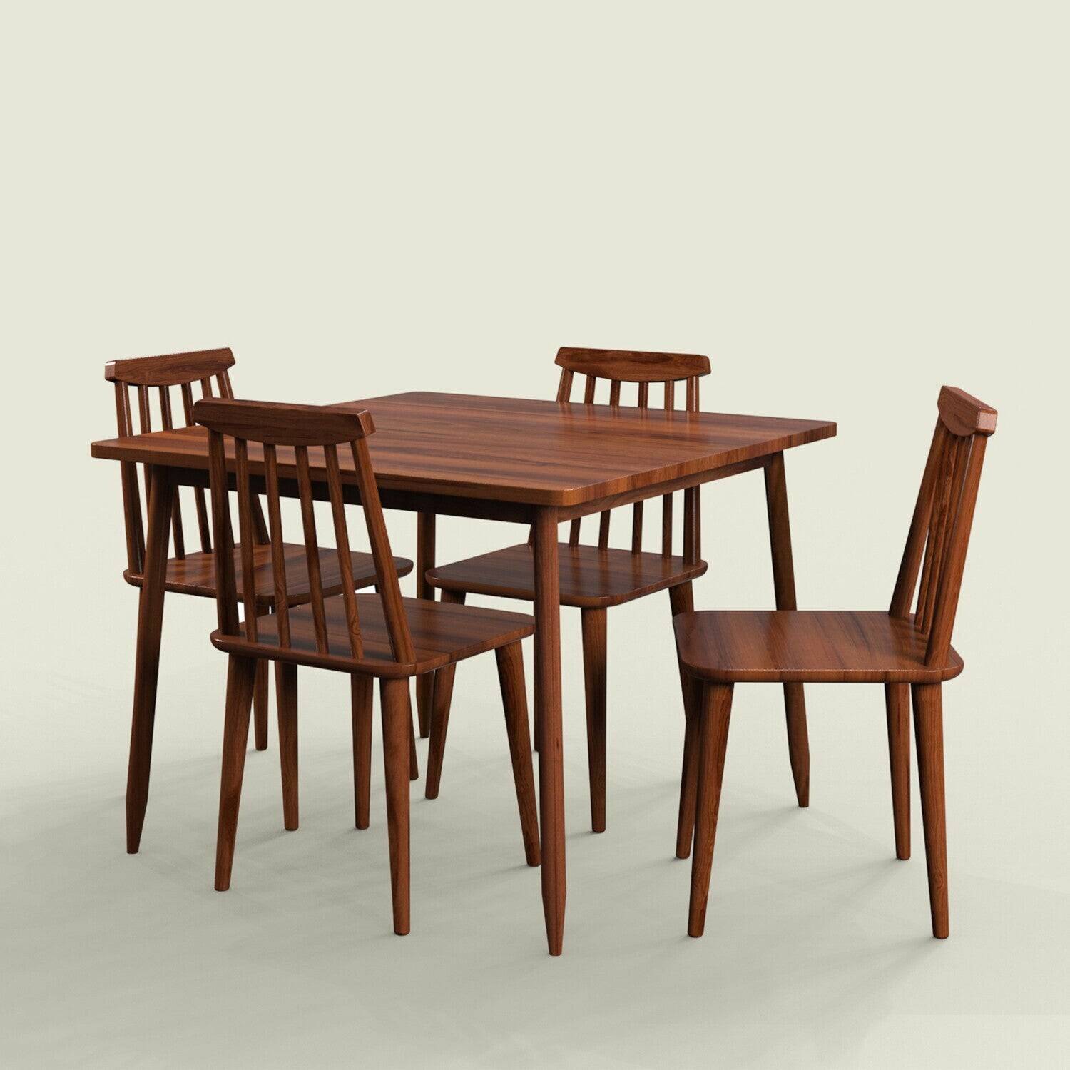 Maltby Dining Table Set - 4 Seater/100 cm