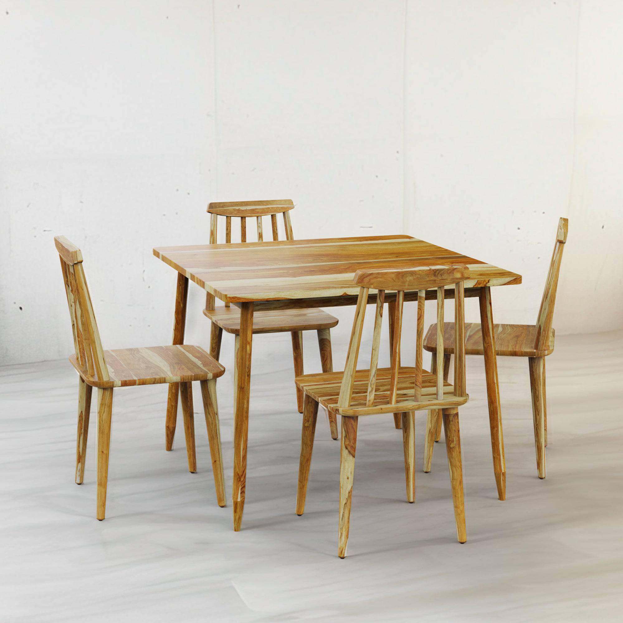 Maltby Dining Table Set - 4 Seater/100 cm