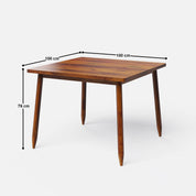 Maltby-Arendt Dining Table Set- 4 & 6 Seater/ All sizes - Crafts Mill Bespoke Furniture - Dining