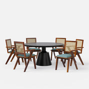 Yukon-Flora Dining Table Set - 2, 4 & 6 Seater/ All sizes