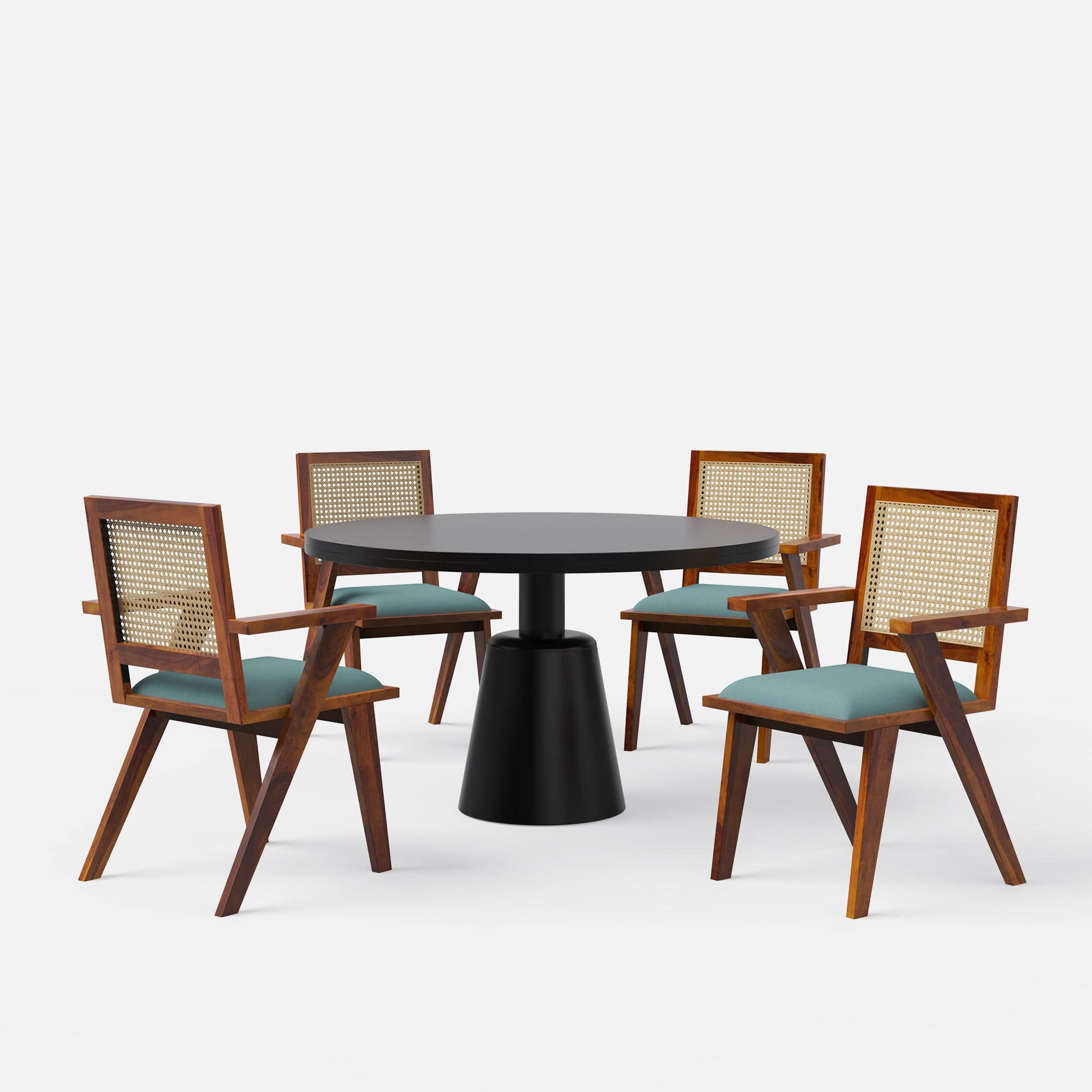 Yukon-Flora Dining Table Set - 2, 4 & 6 Seater/ All sizes