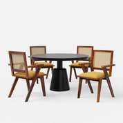 Yukon-Flora Dining Table Set - 2, 4 & 6 Seater/ All sizes