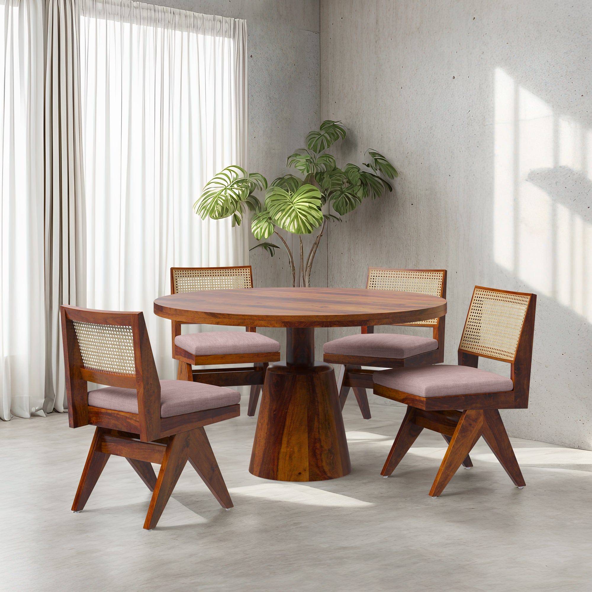 Yukon-Jean Dining Table Set - 2, 4 & 6 Seater/ All sizes