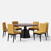 Yukon-Lidia Dining Table Set - 2, 4 & 6 Seater/ All sizes