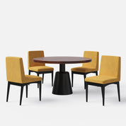 Yukon-Lidia Dining Table Set - 2, 4 & 6 Seater/ All sizes