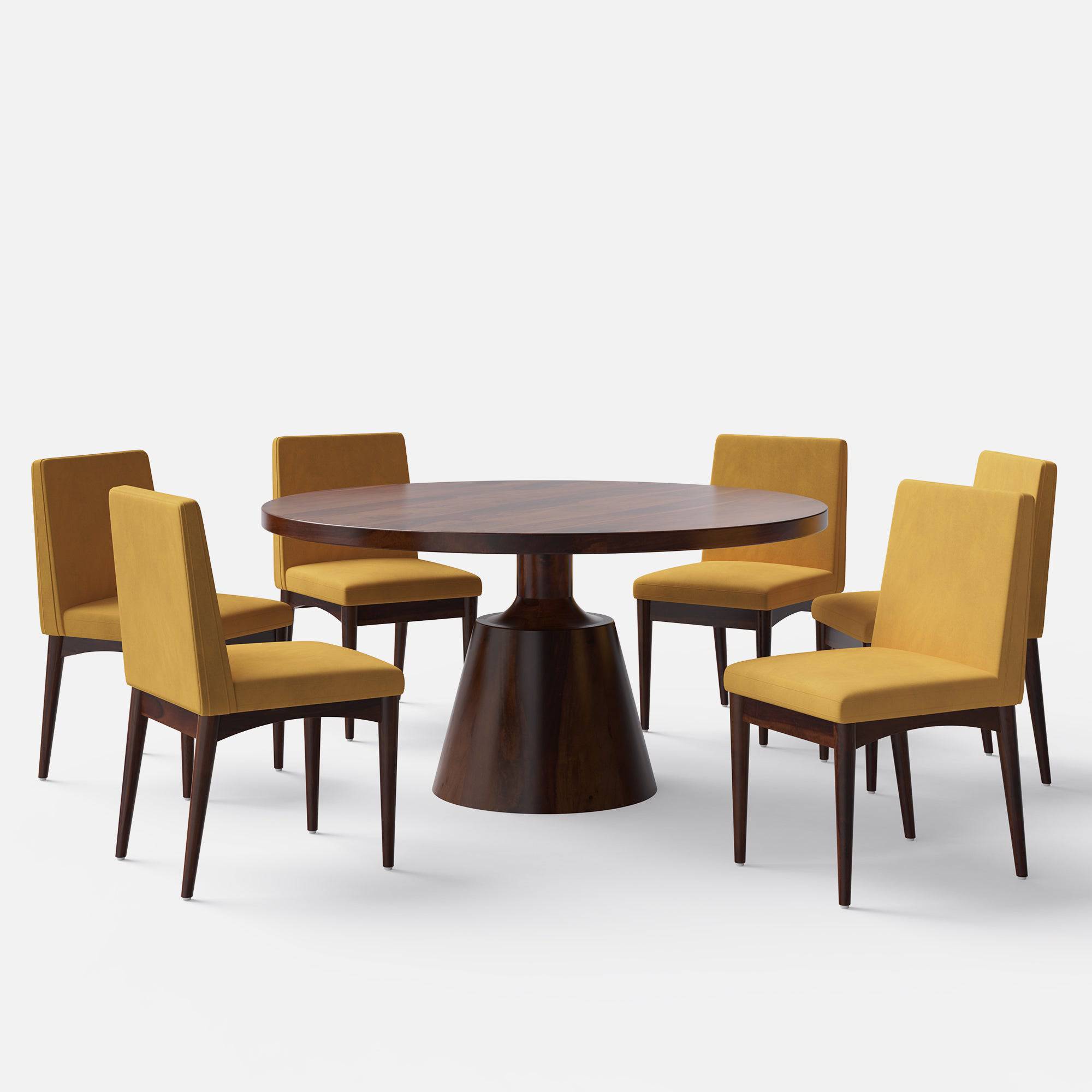 Yukon-Lidia Dining Table Set - 2, 4 & 6 Seater/ All sizes