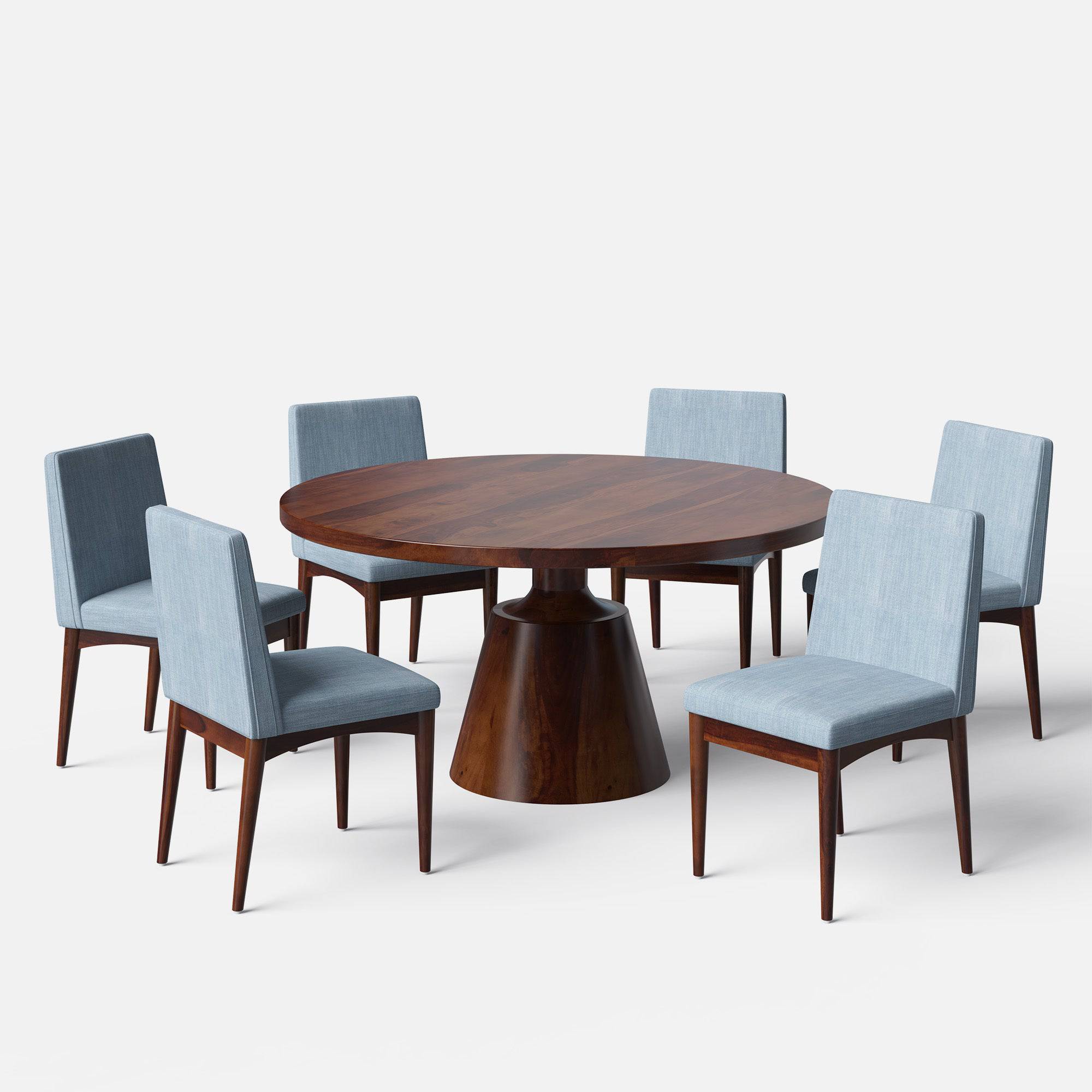 Yukon-Lidia Dining Table Set - 2, 4 & 6 Seater/ All sizes