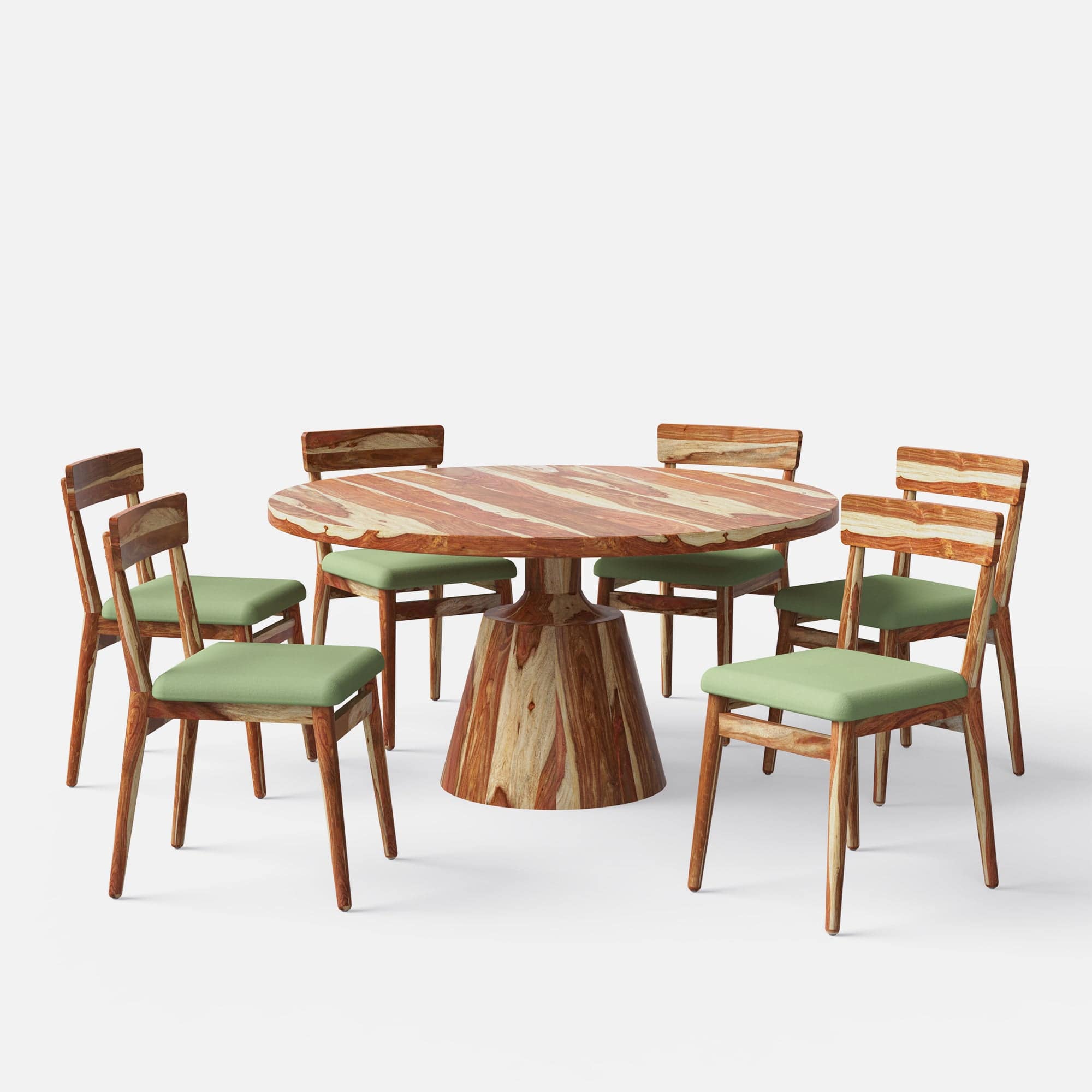 Yukon-Middleton Pro Teak Finish Dining Table Set - 4 & 6 Seater/All Sizes