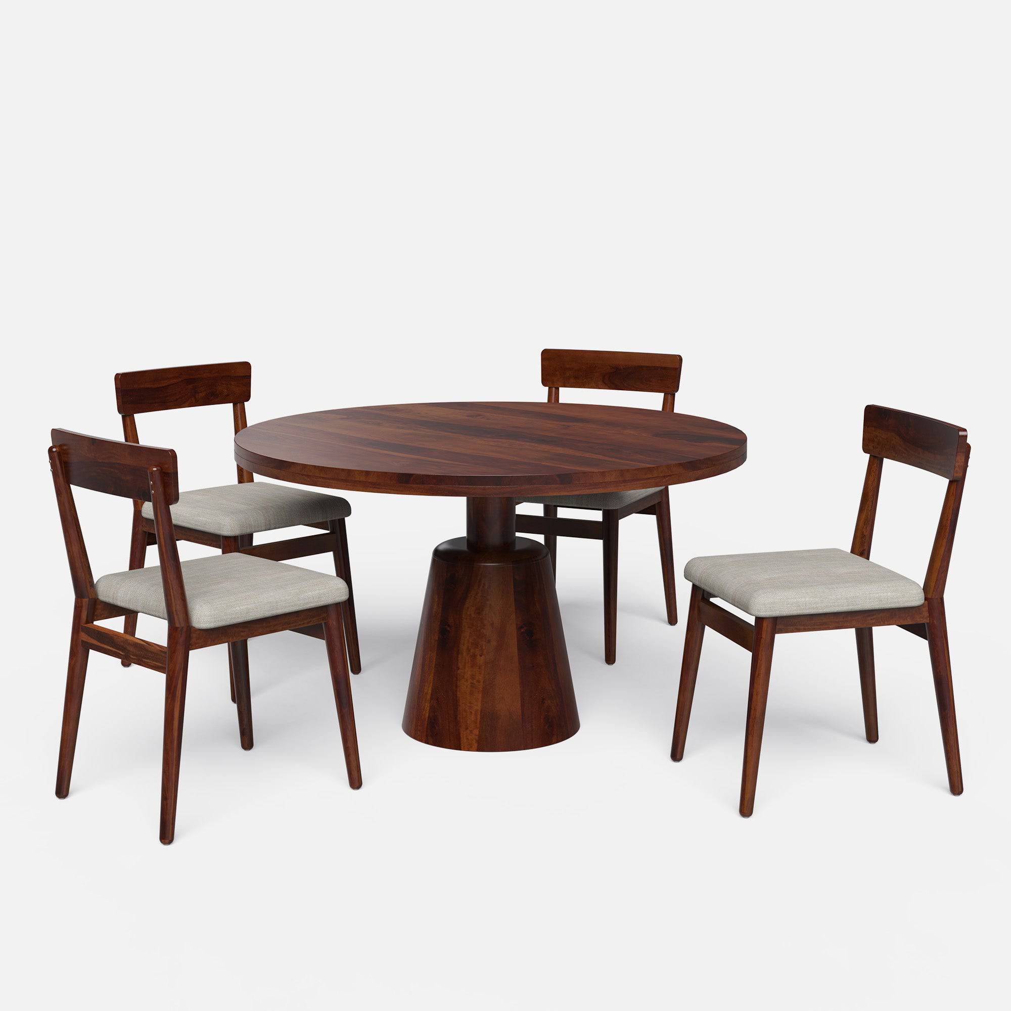 Yukon-Middleton Pro Teak Finish Dining Table Set - 4 & 6 Seater/All Sizes