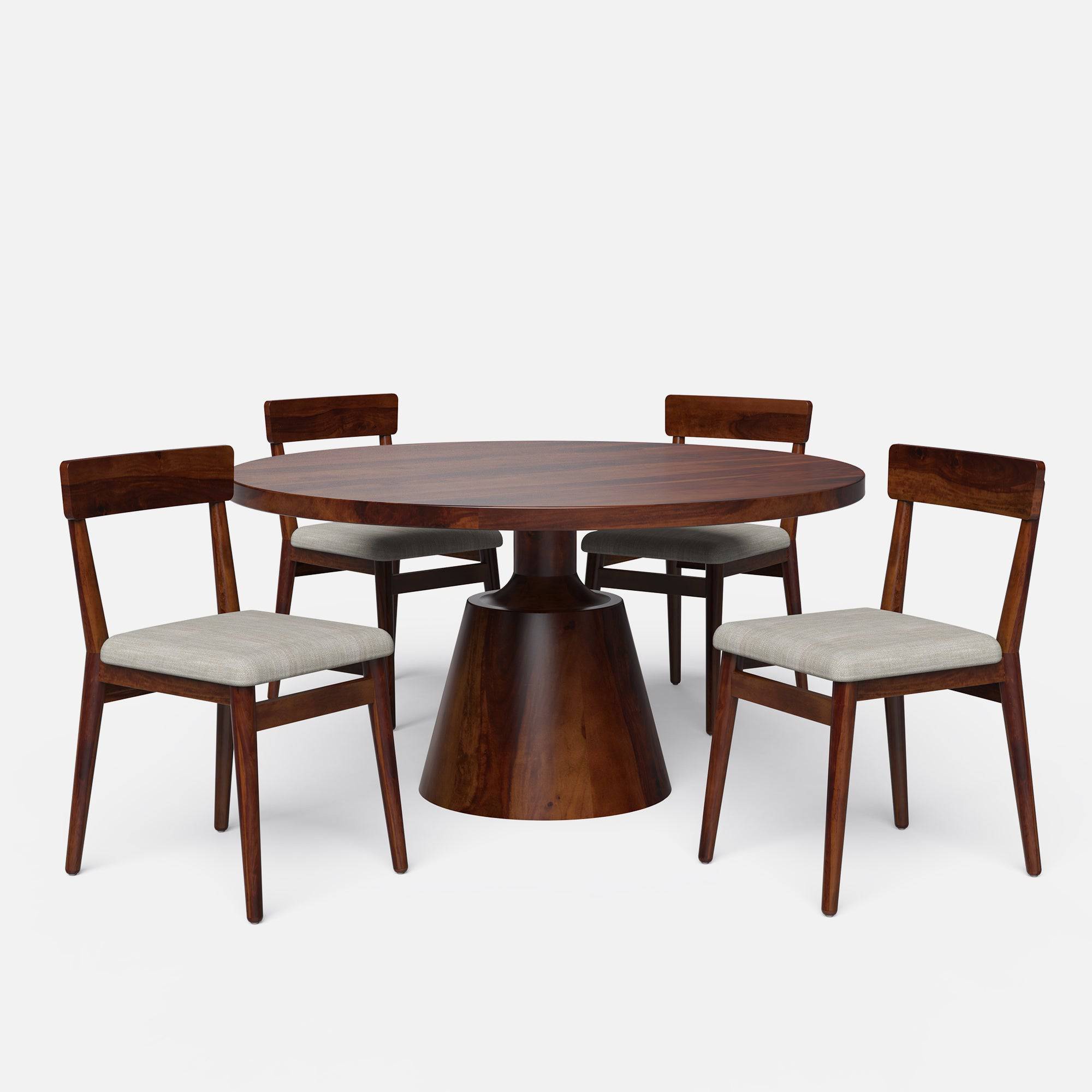 Yukon-Middleton Pro Teak Finish Dining Table Set - 4 & 6 Seater/All Sizes