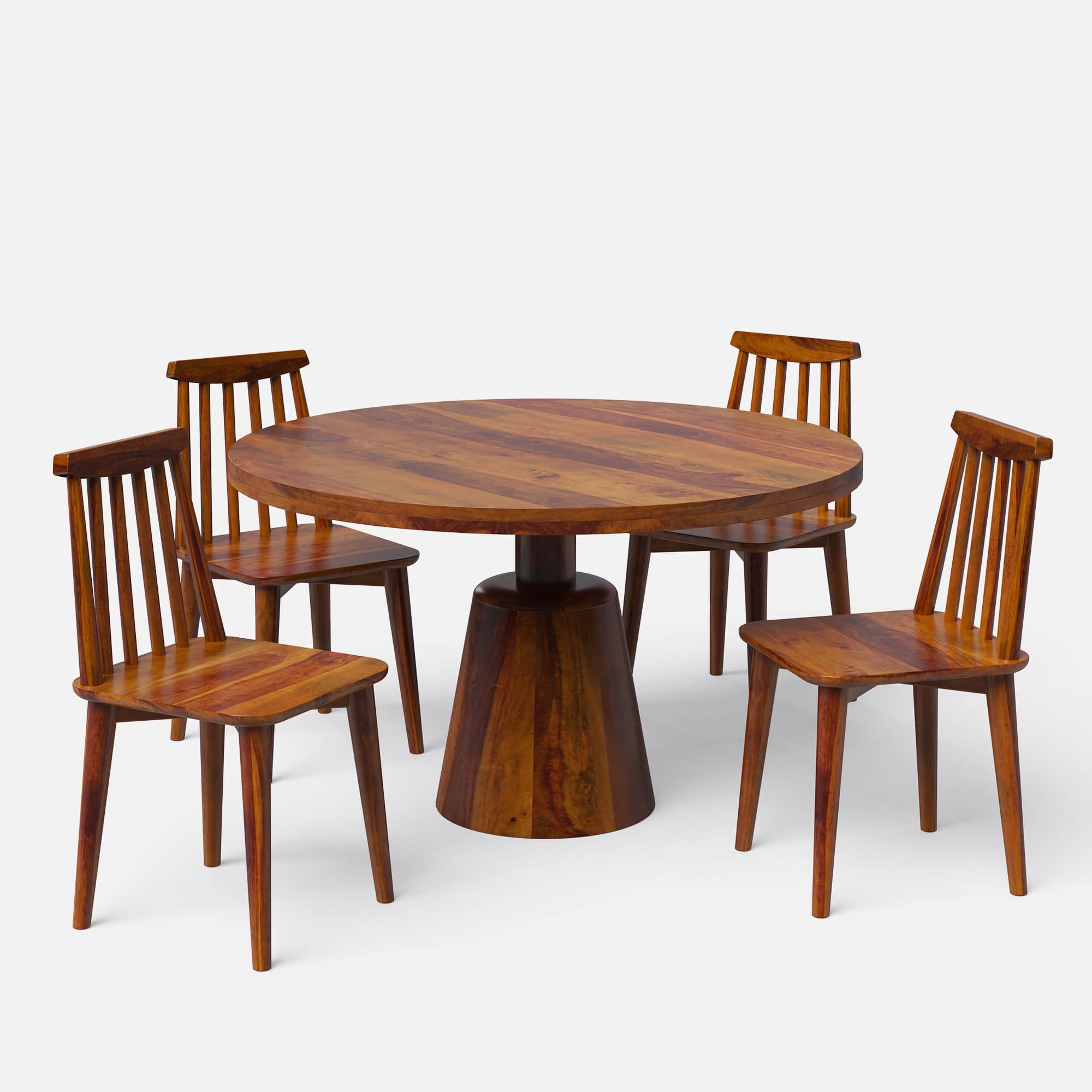 Yukon-Polly Dining Table Set - 2, 4 & 6 Seater/ All sizes