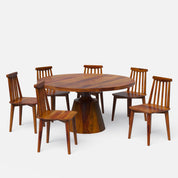 Yukon-Polly Dining Table Set - 2, 4 & 6 Seater/ All sizes