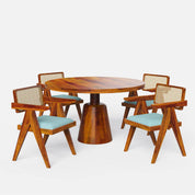 Yukon-Pierre Dining Table Set - 4/6 Seater - All Sizes