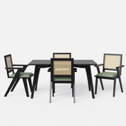 Gina-Flora Dining Table Set - 4 & 6 Seater / All Sizes