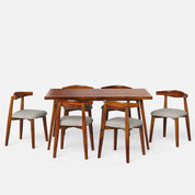 Helena-Arendt Dining Table Set- 4 & 6 Seater/ All sizes