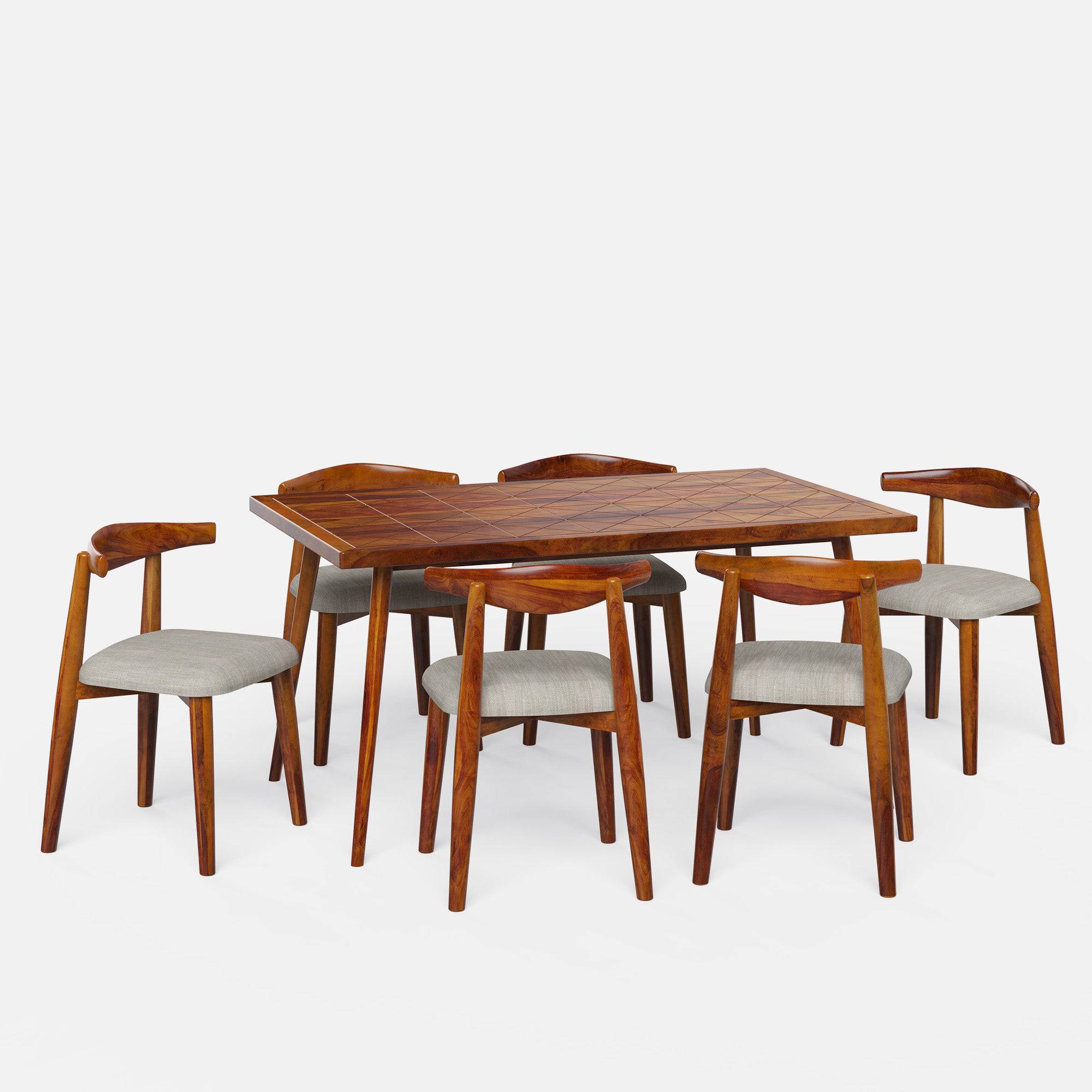 Helena-Arendt Dining Table Set- 4 & 6 Seater/ All sizes